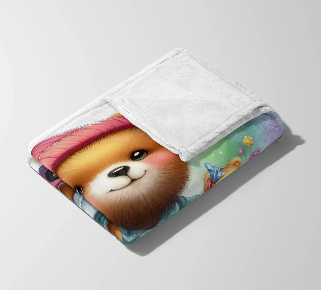 Orso in bicicletta coperta in pile da 🎁 ARTVI-SHOP