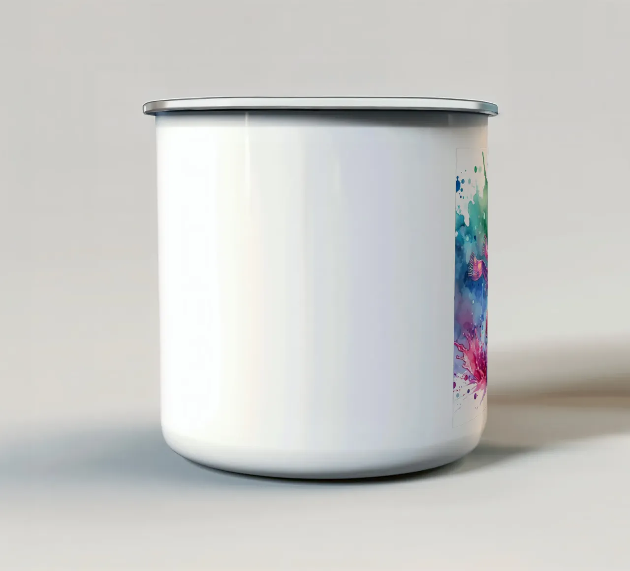 orso pattinato tazza in smalto da ARTVI-SHOP
