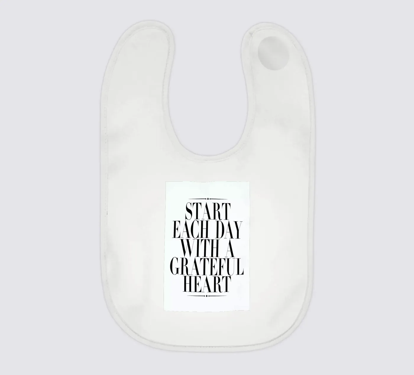 Start Each Day Babylätzchen von Honeymoon Hotel