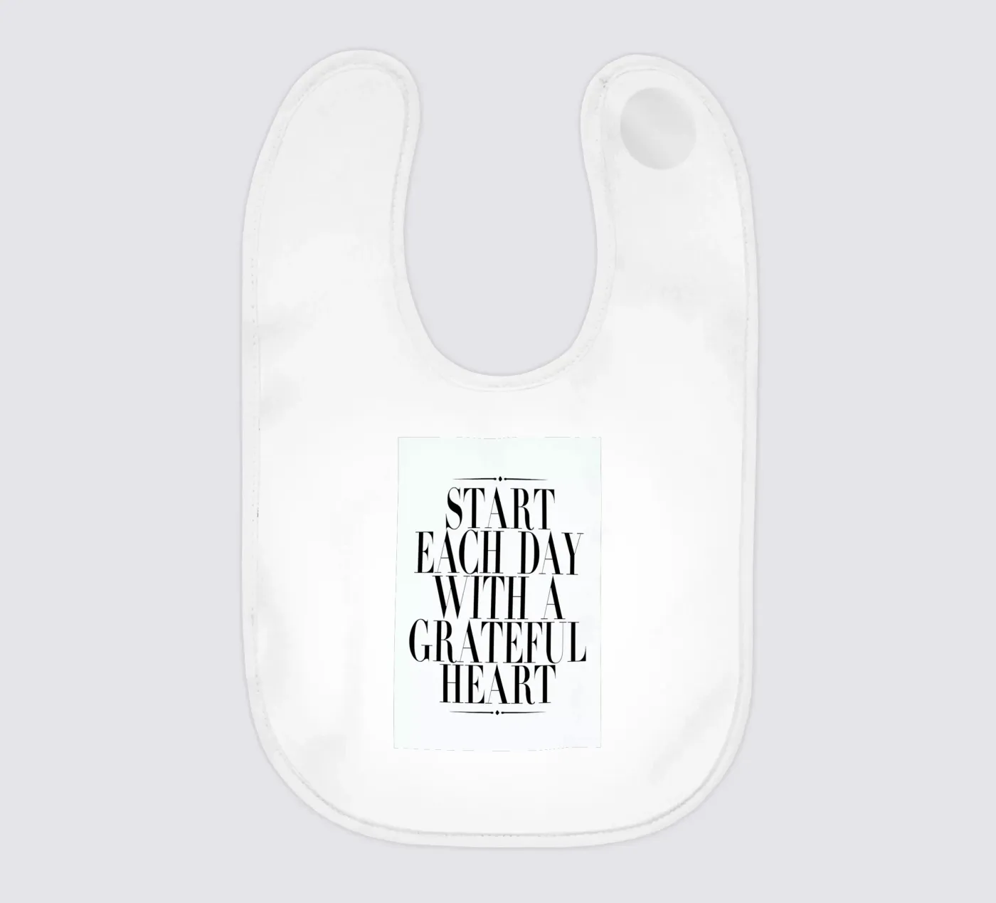 Start Each Day Babylätzchen von Honeymoon Hotel