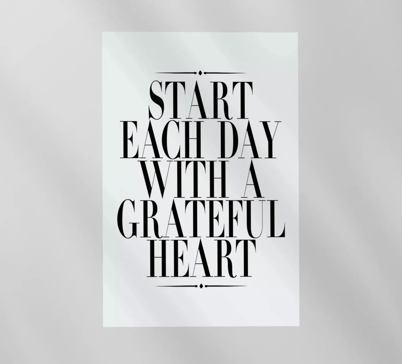 Start Each Day pellicola backlit da Honeymoon Hotel