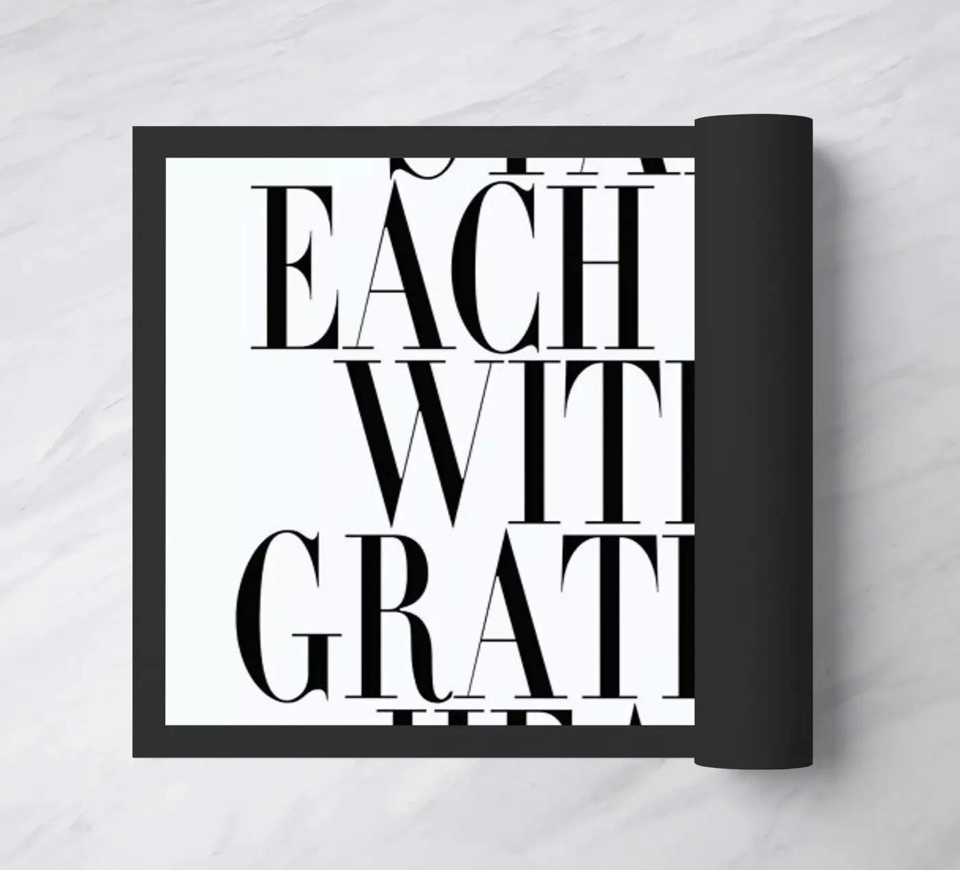 Start Each Day deurmat van Honeymoon Hotel