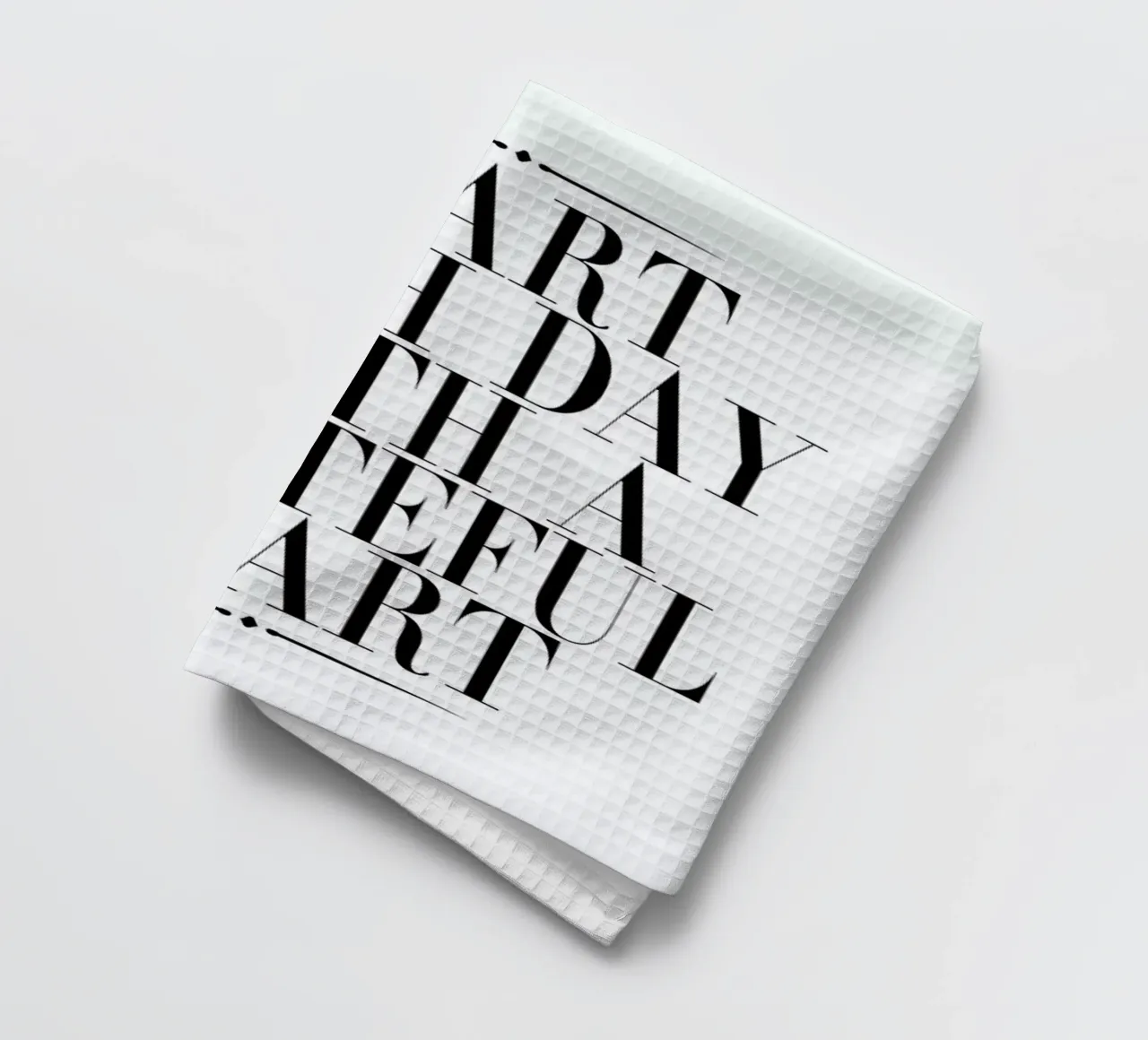 Start Each Day canovaccio da cucina da Honeymoon Hotel