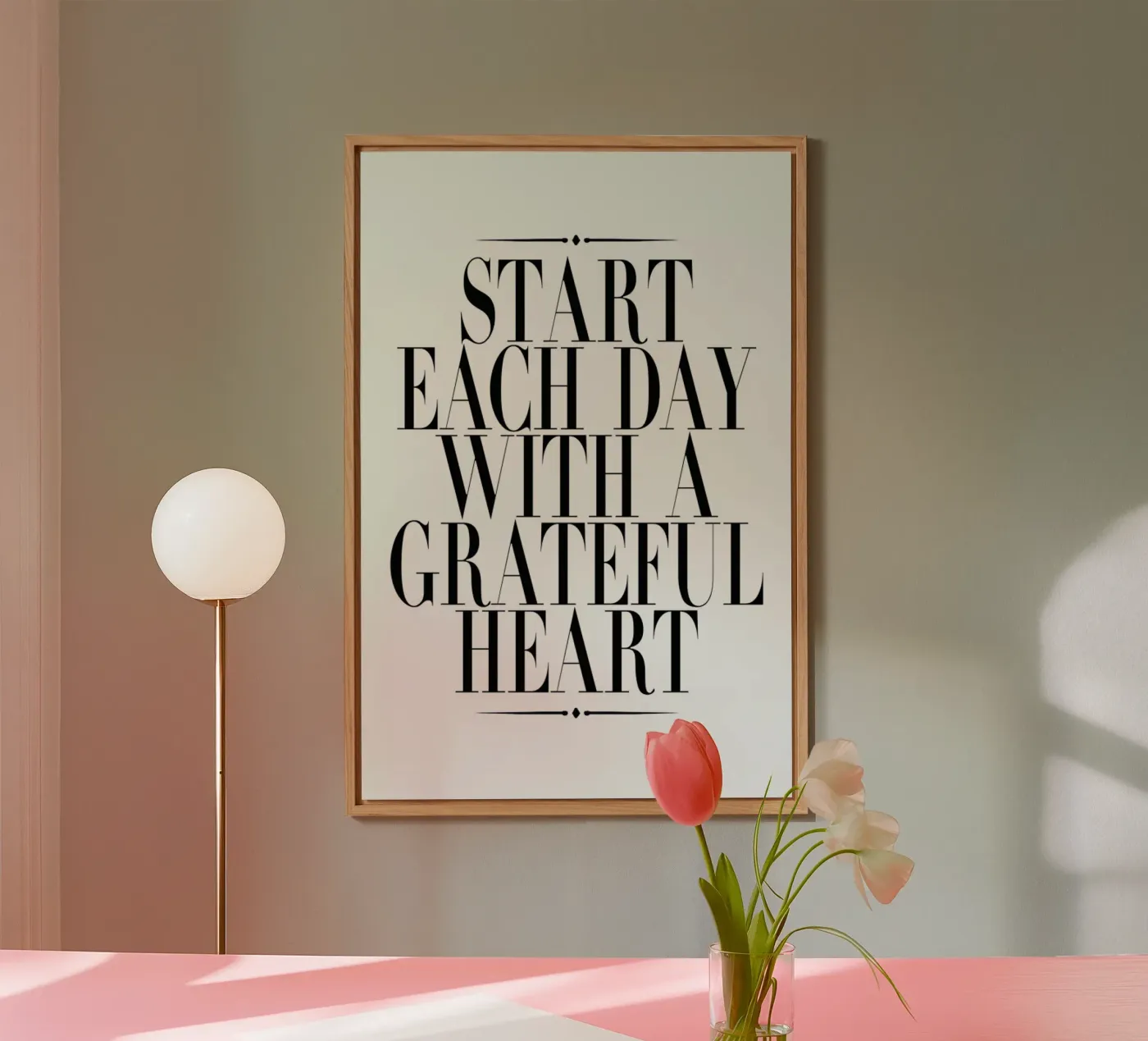 Start Each Day pannello forex da Honeymoon Hotel