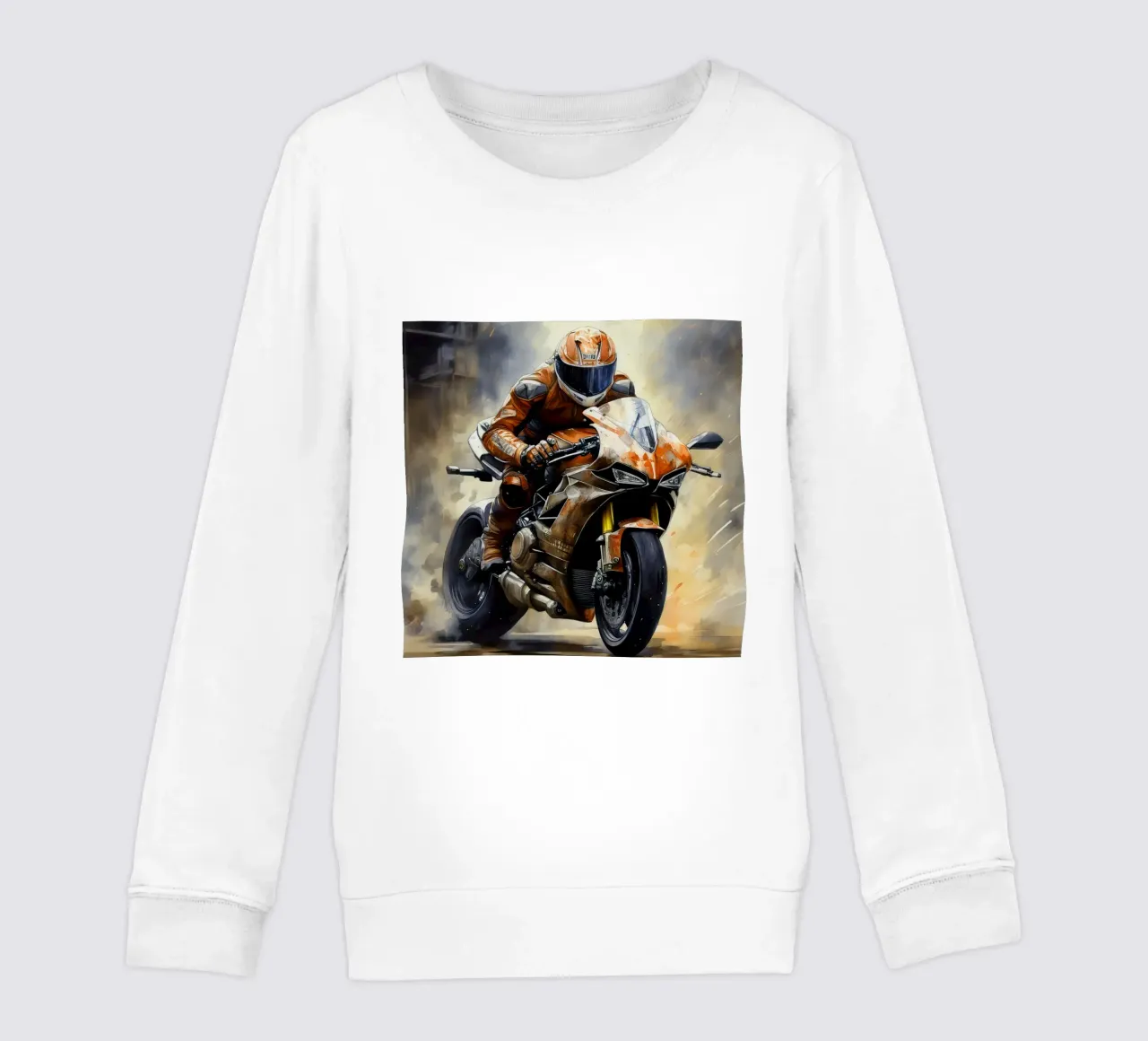 moto gp a tutta velocità felpa bambino da ARTVI-SHOP