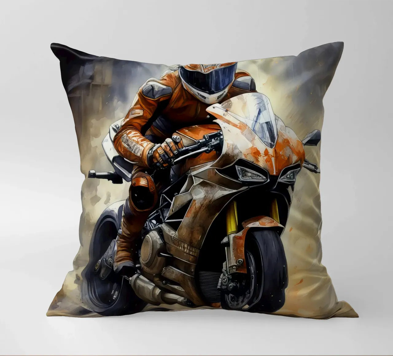 moto gp a tutta velocità cuscino da ARTVI-SHOP