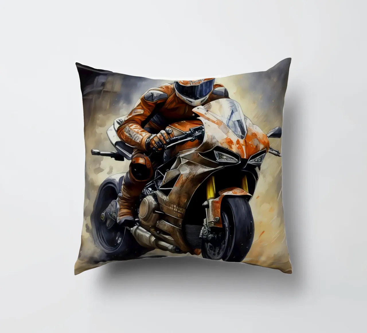 moto gp a tutta velocità cuscino da ARTVI-SHOP