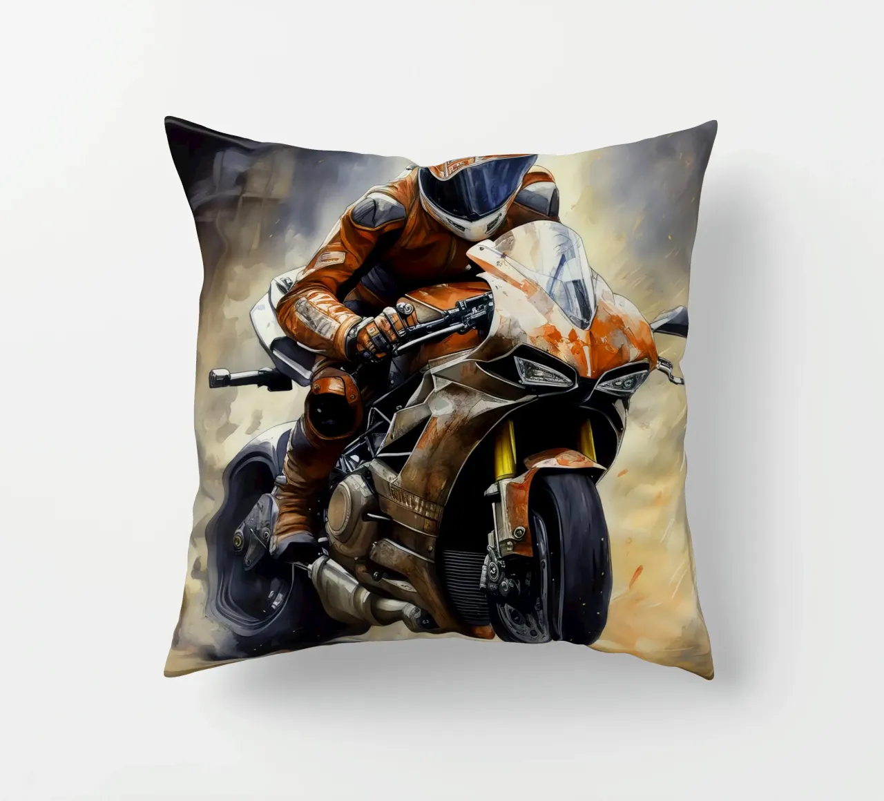 moto gp a tutta velocità cuscino da ARTVI-SHOP