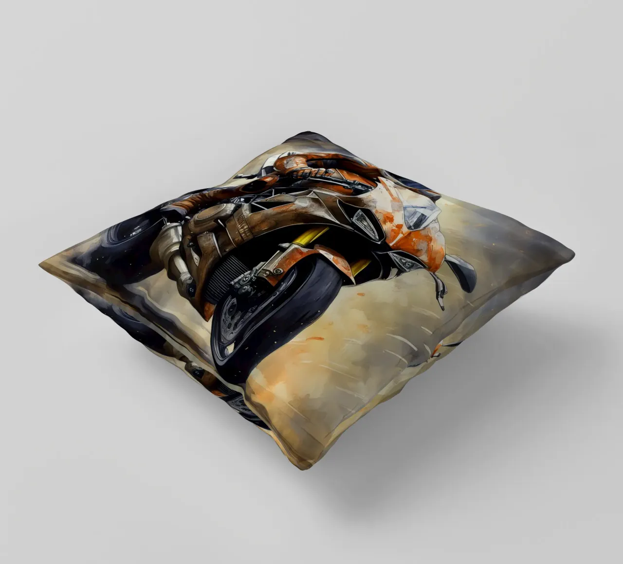 moto gp a tutta velocità cuscino da ARTVI-SHOP