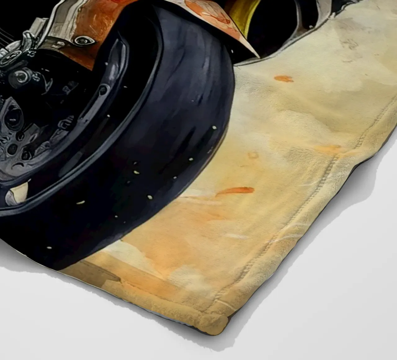 moto gp a tutta velocità coperta in pile da ARTVI-SHOP