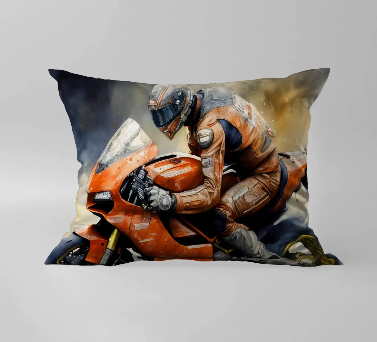 moto gp a tutta velocità cuscino da ARTVI-SHOP
