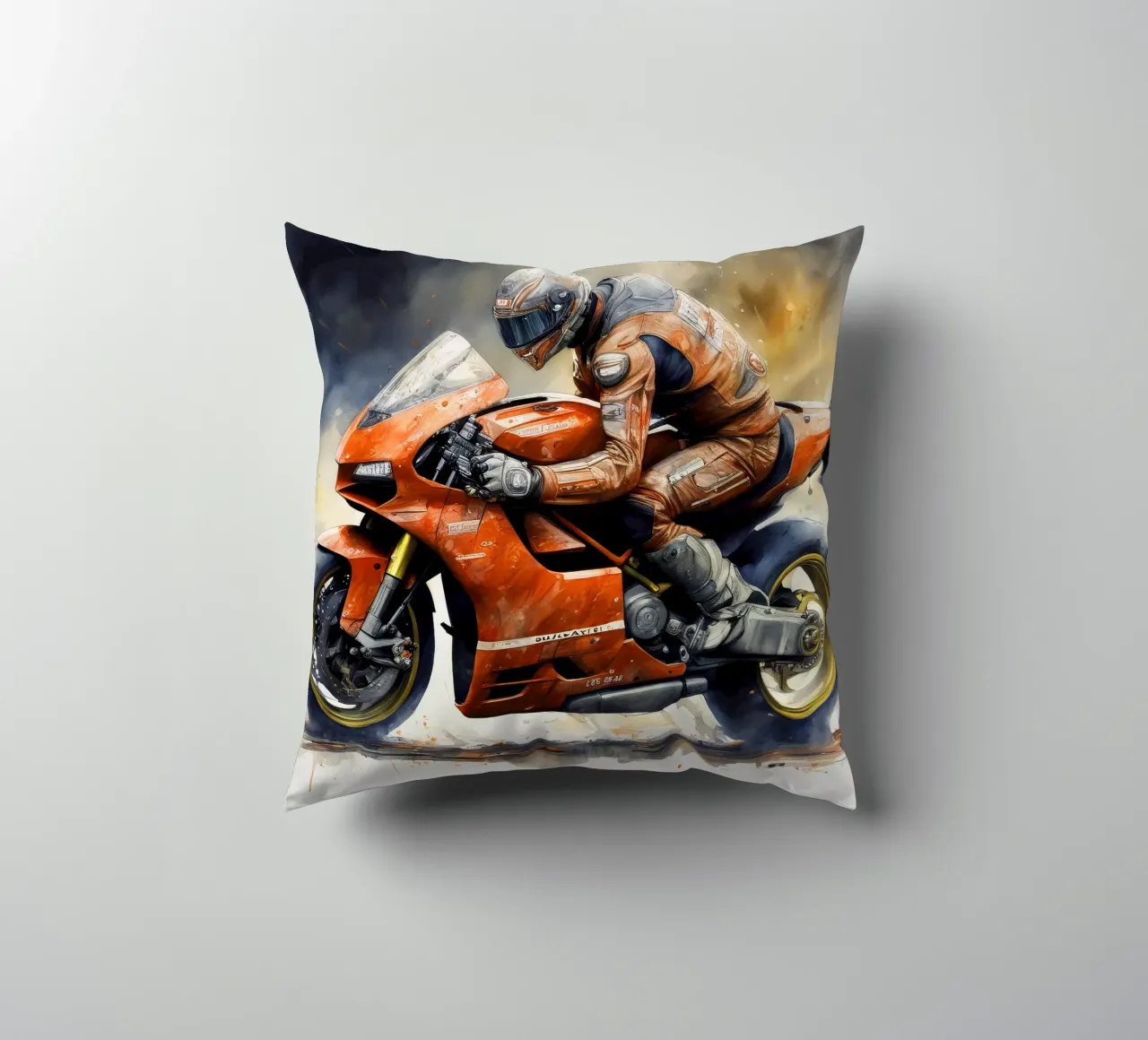 moto gp a tutta velocità cuscino da ARTVI-SHOP
