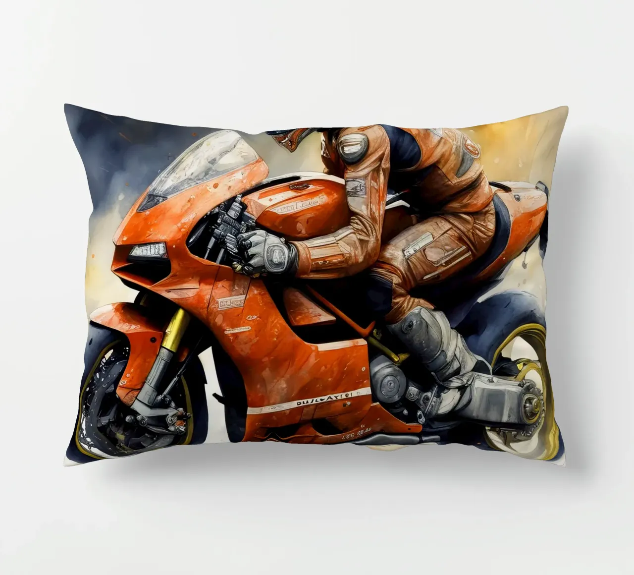 moto gp a tutta velocità cuscino da ARTVI-SHOP
