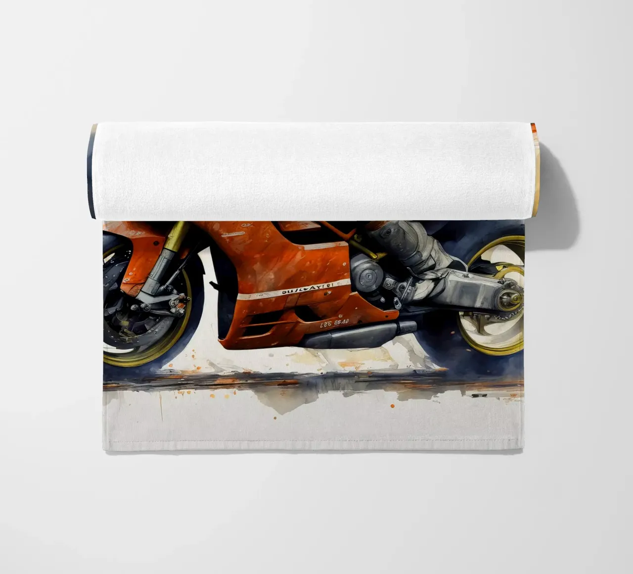 moto gp a tutta velocità telo mare da ARTVI-SHOP