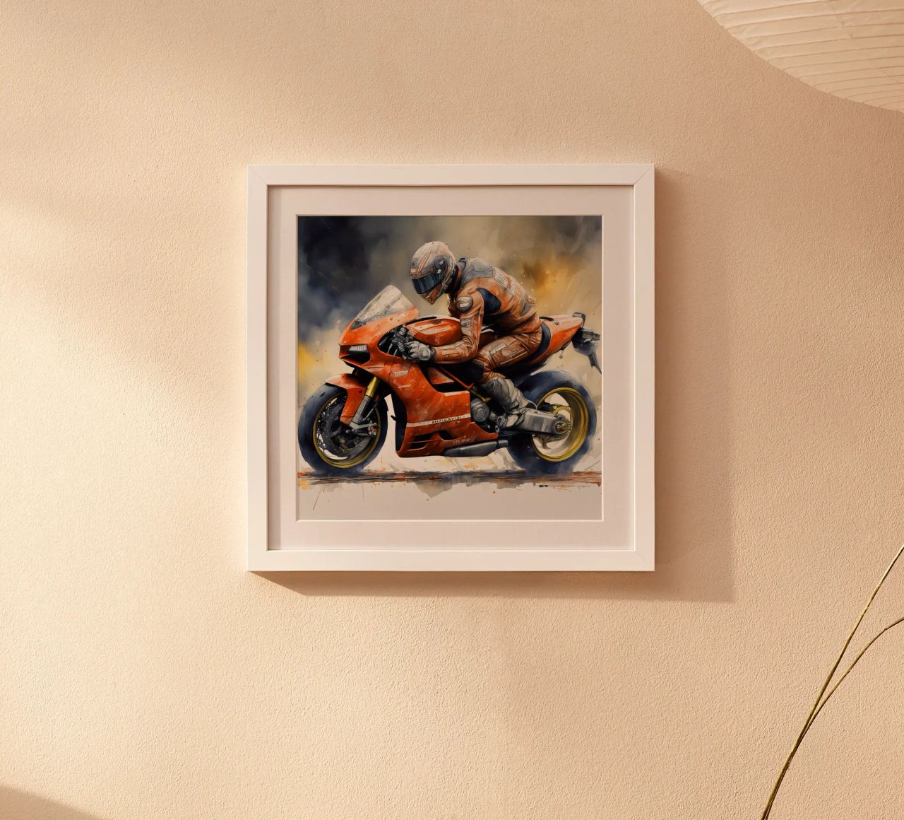 moto gp at full speed poster by ARTVI-SHOP