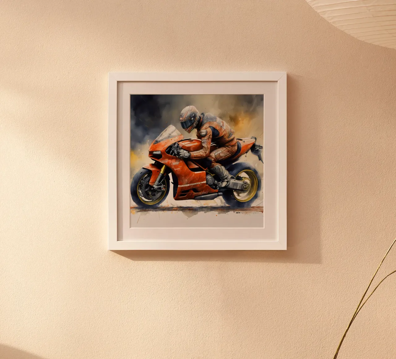 moto gp a tutta velocità carta hahnemühle da ARTVI-SHOP