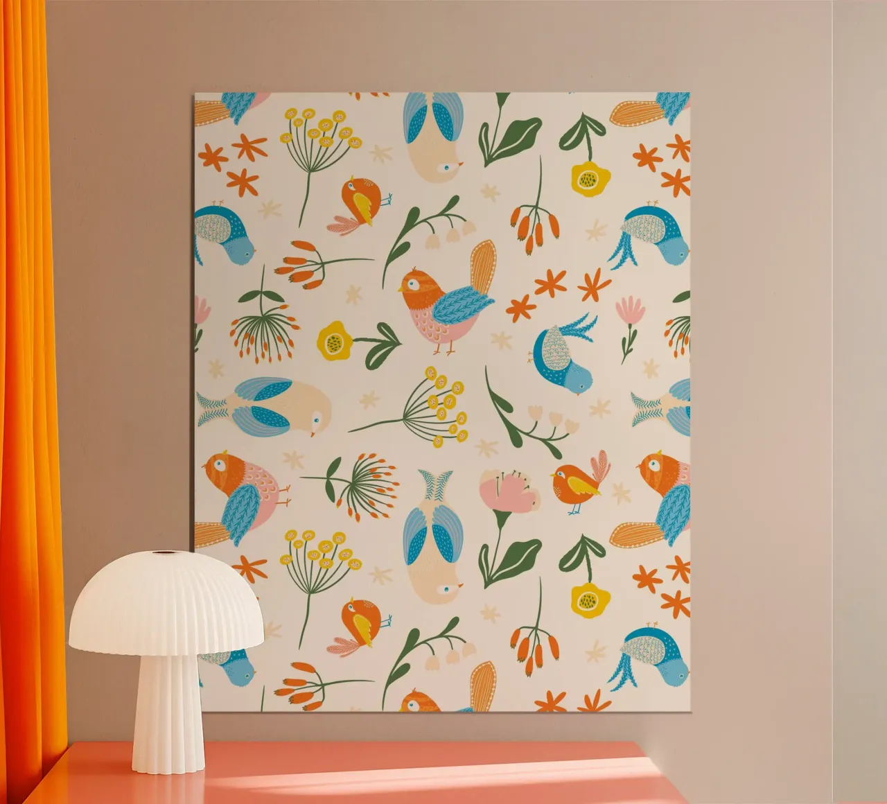Feestvogels hahnemühle van nicigabrieldesigns