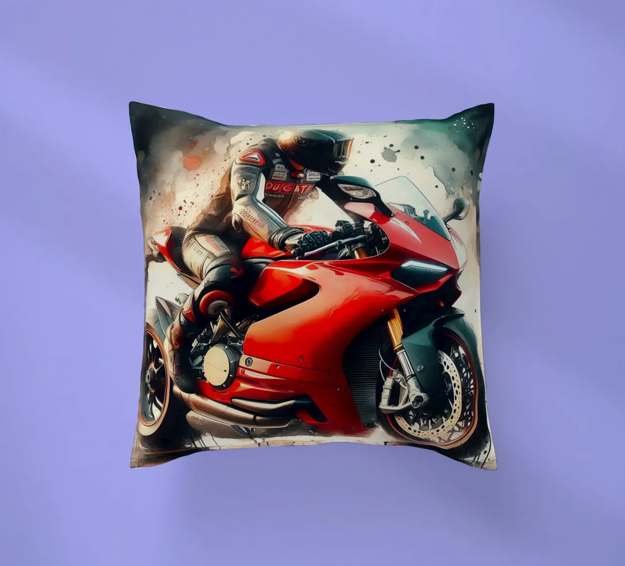 moto gp a tutta velocità cuscino da ARTVI-SHOP