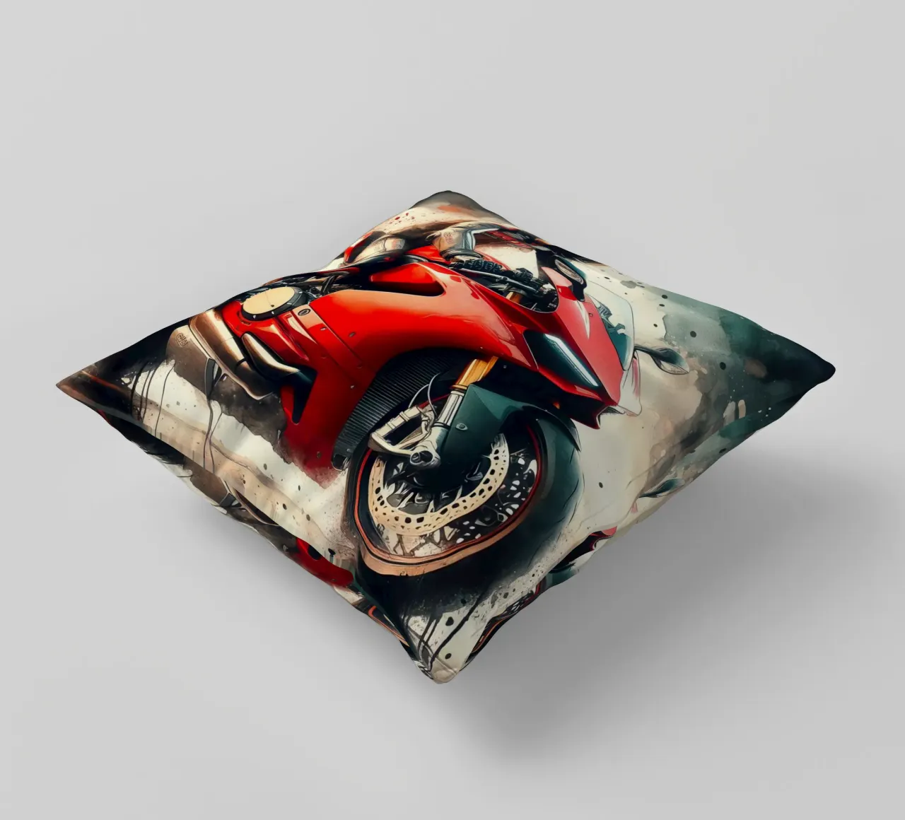 moto gp a tutta velocità cuscino da ARTVI-SHOP
