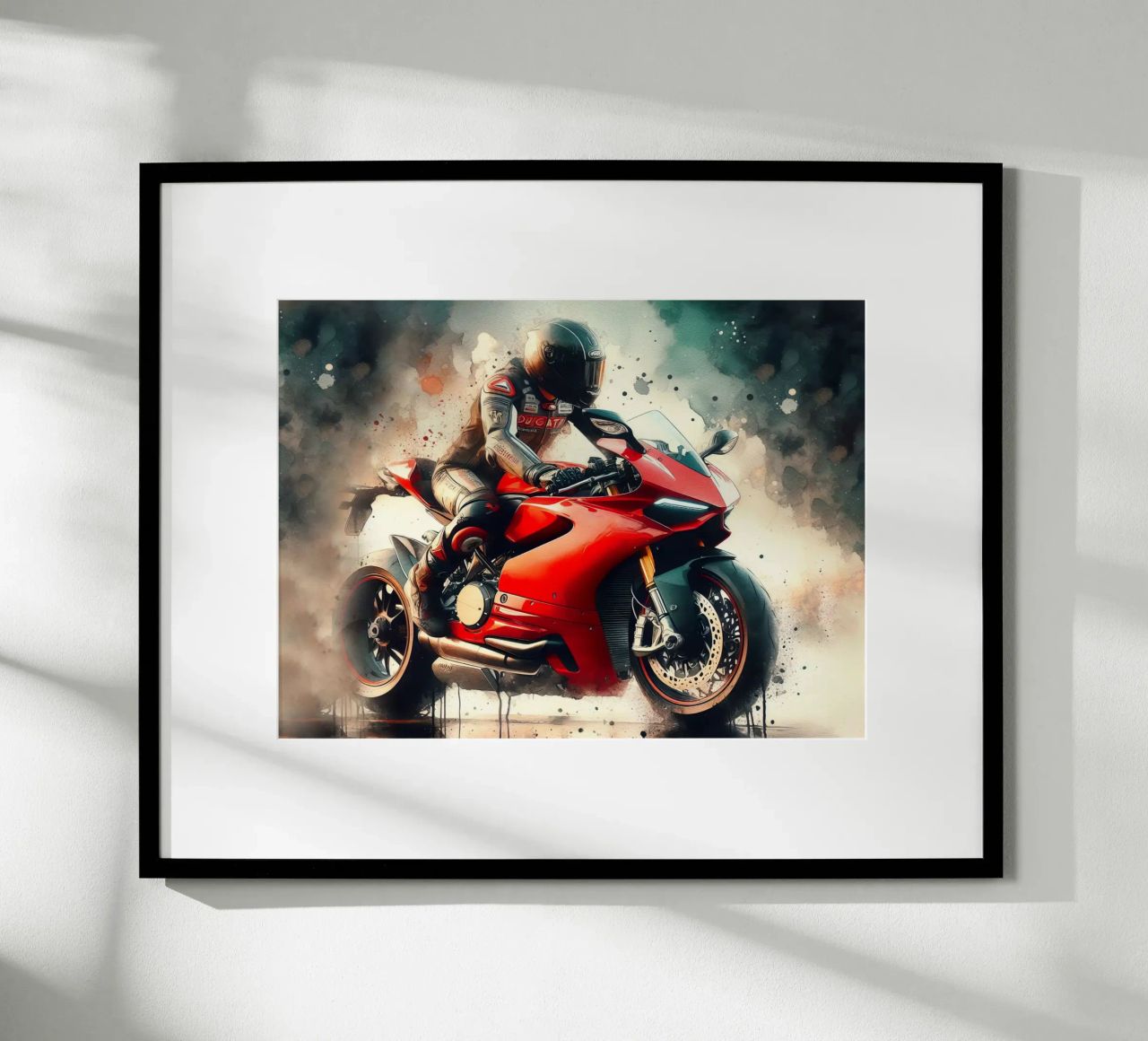 moto gp at full speed poster by ARTVI-SHOP
