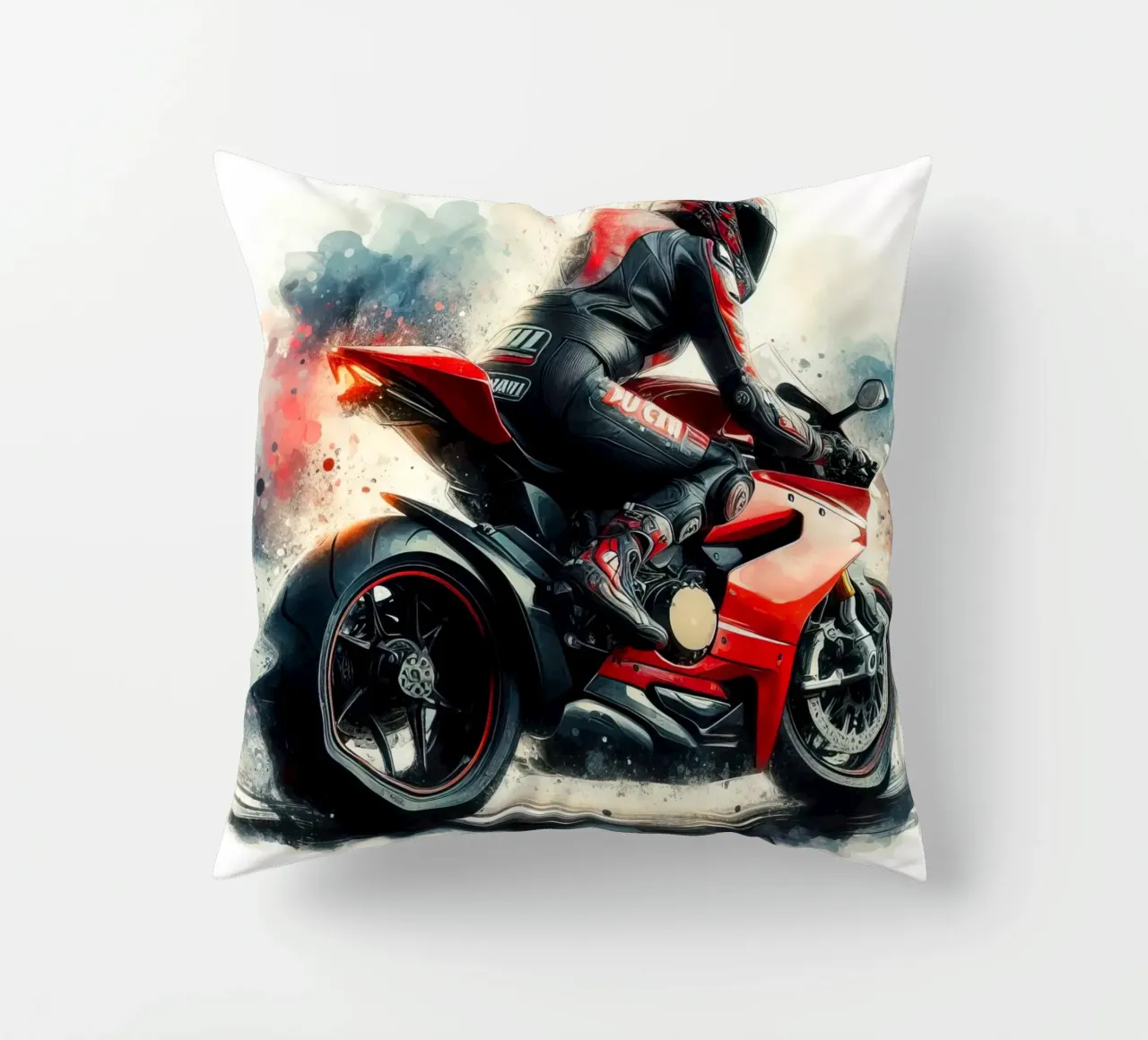 moto gp a tutta velocità cuscino da ARTVI-SHOP