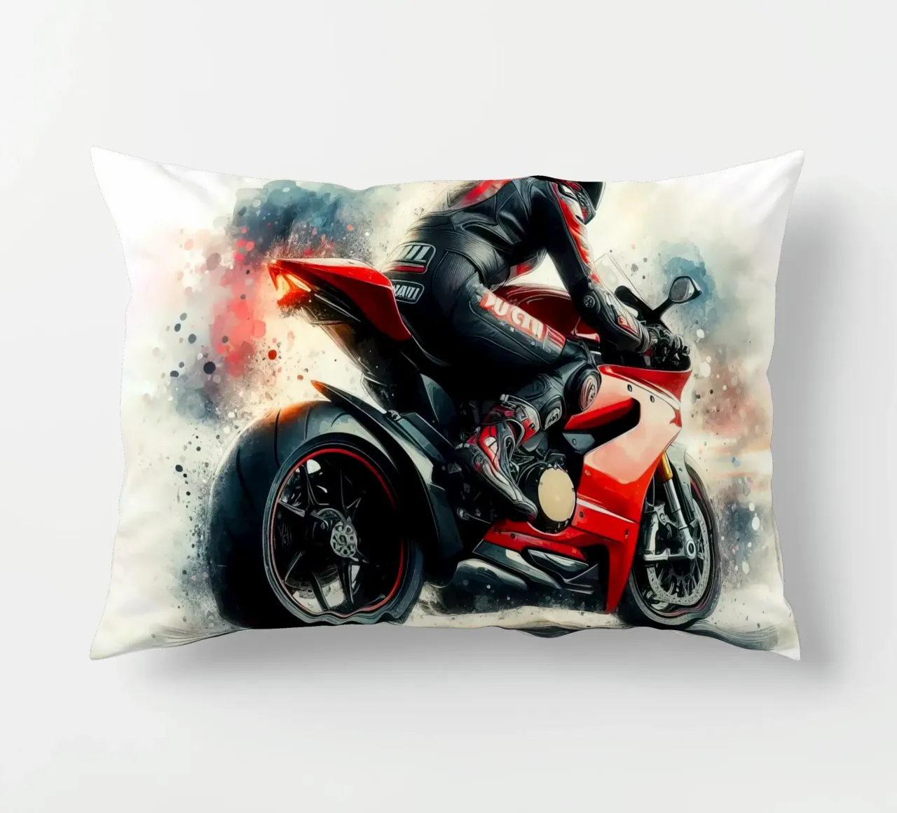 moto gp a tutta velocità cuscino da ARTVI-SHOP