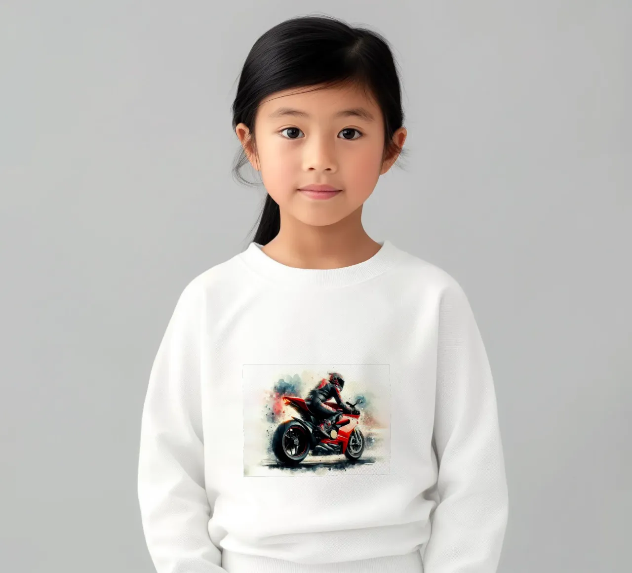 moto gp a tutta velocità felpa bambino da ARTVI-SHOP