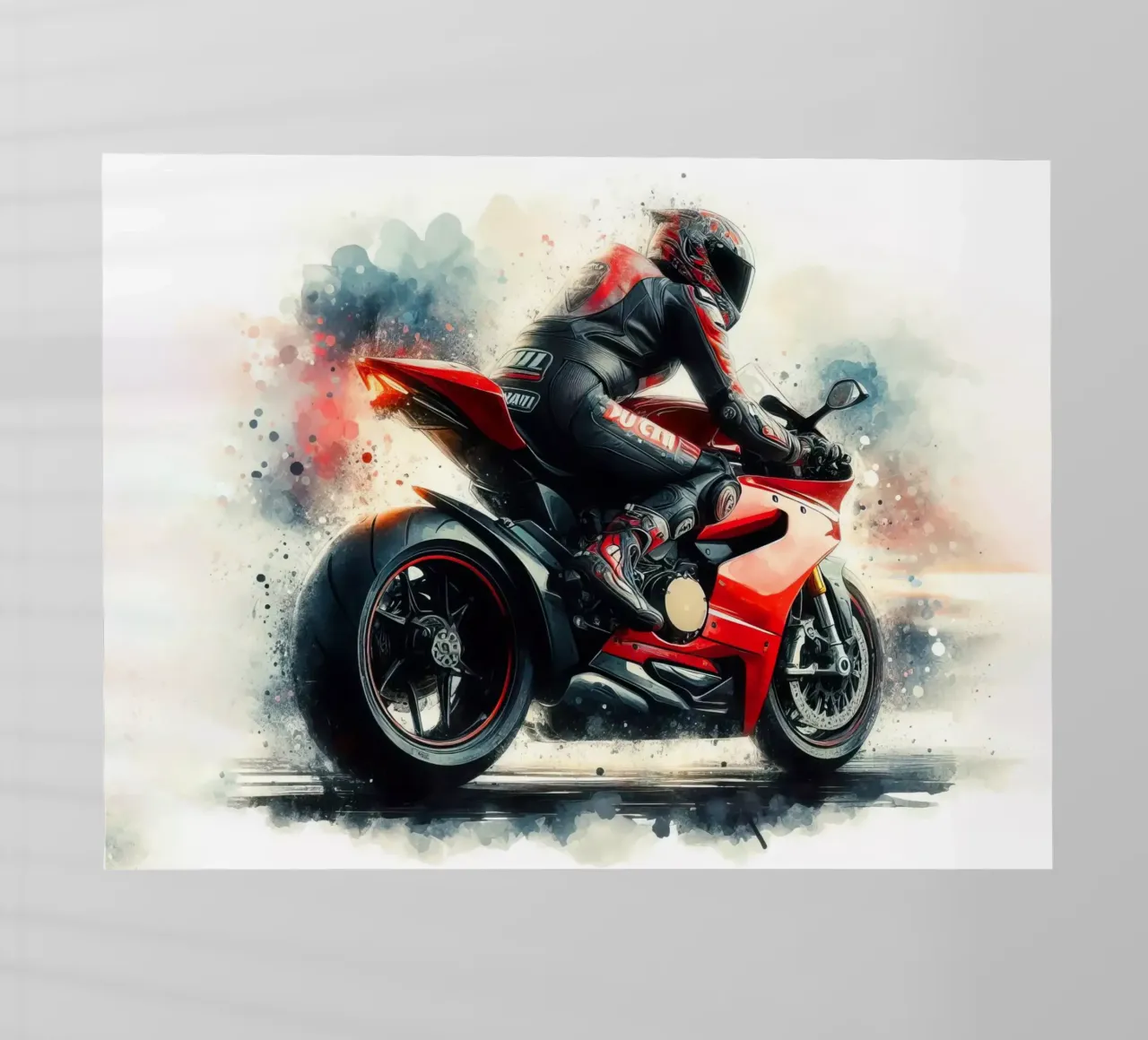 moto gp a tutta velocità pellicola backlit da ARTVI-SHOP