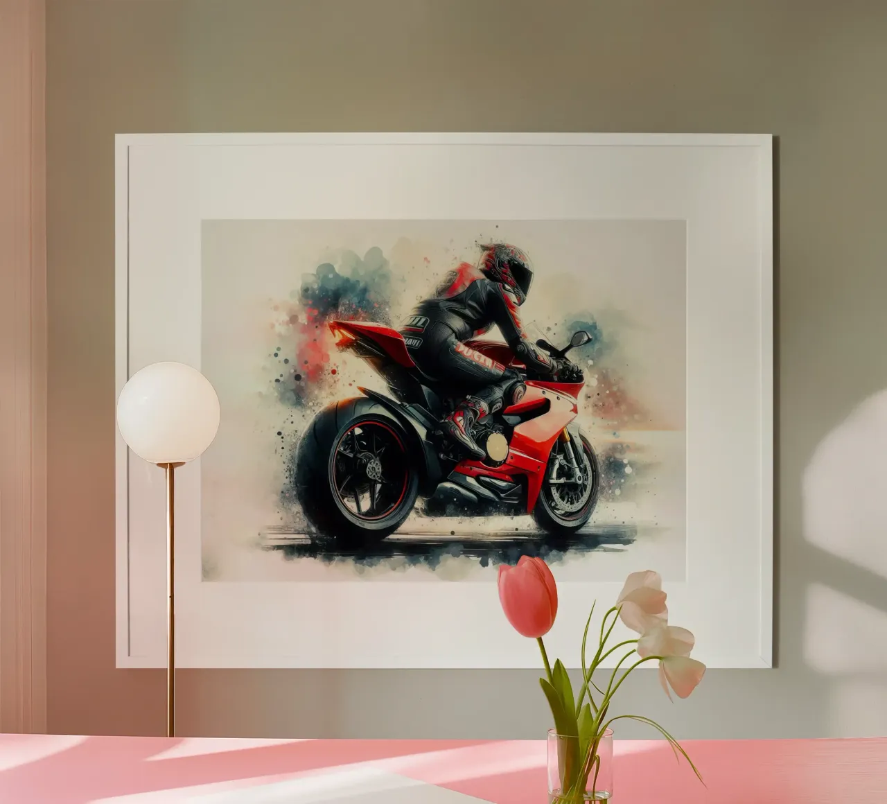 moto gp a tutta velocità poster da 🎁 ARTVI-SHOP