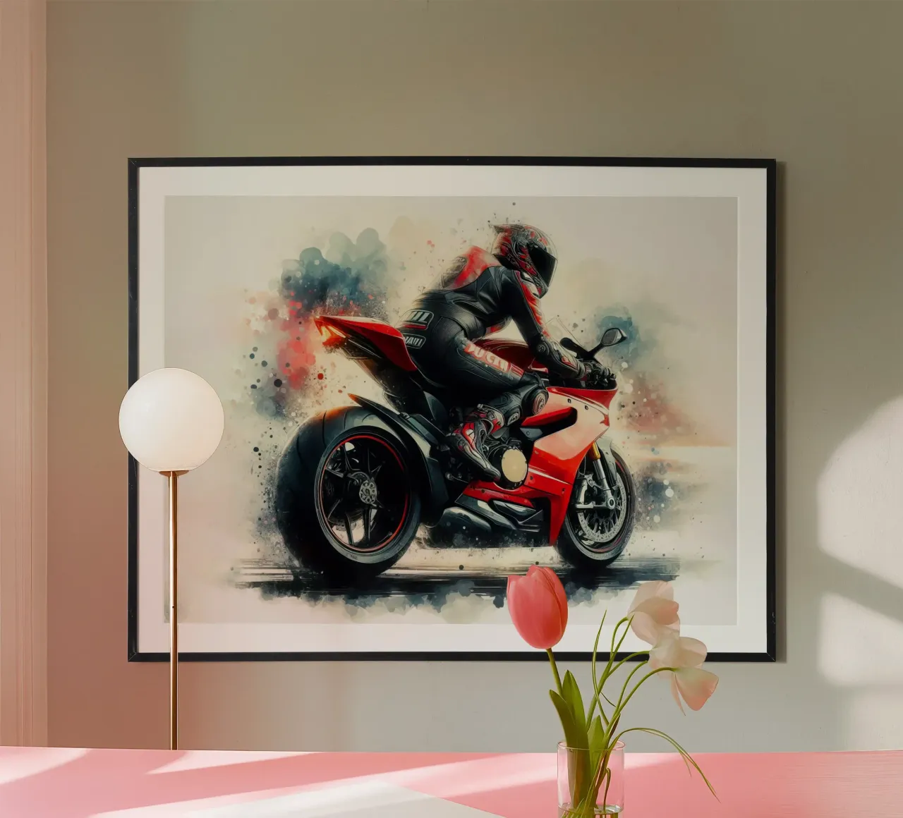 moto gp a tutta velocità poster da 🎁 ARTVI-SHOP