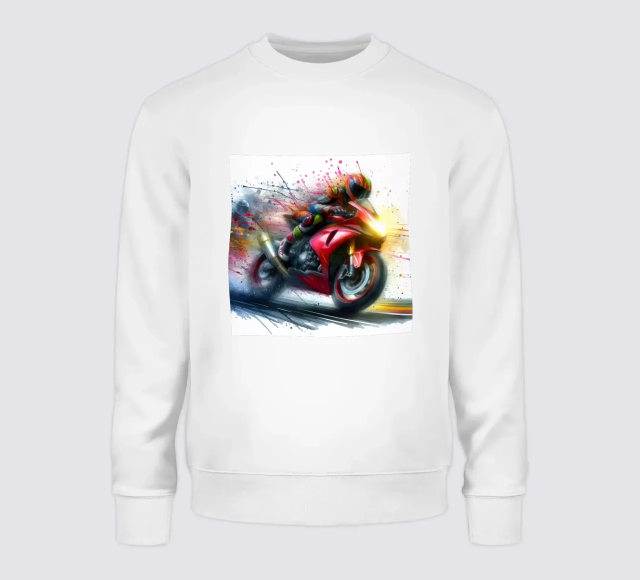 moto gp a tutta velocità felpa da 🎁 NOBELART
