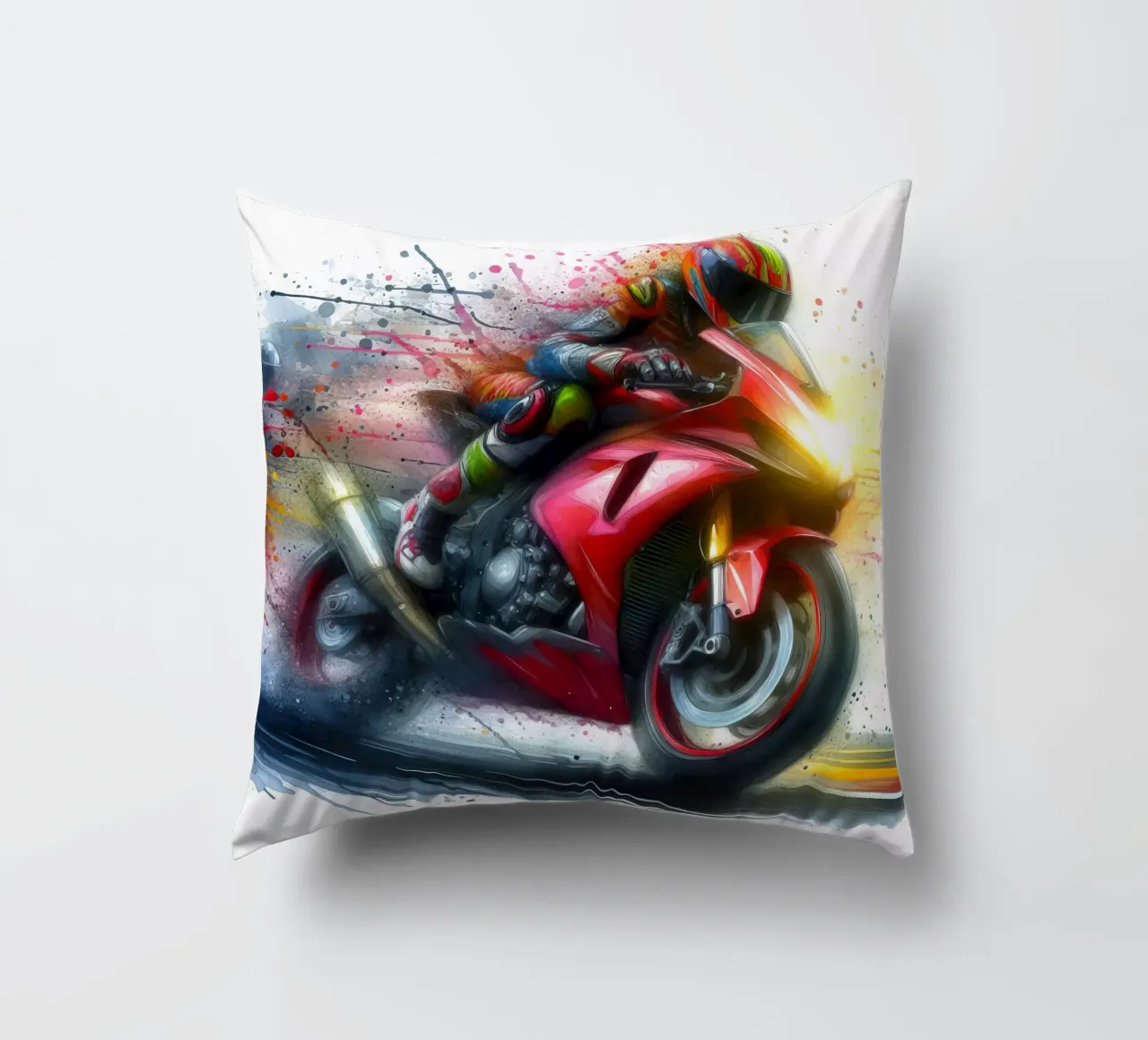 moto gp a tutta velocità cuscino da ARTVI-SHOP