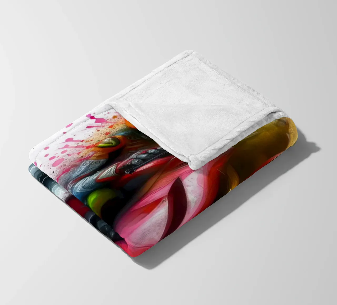 moto gp a tutta velocità coperta in pile da ARTVI-SHOP