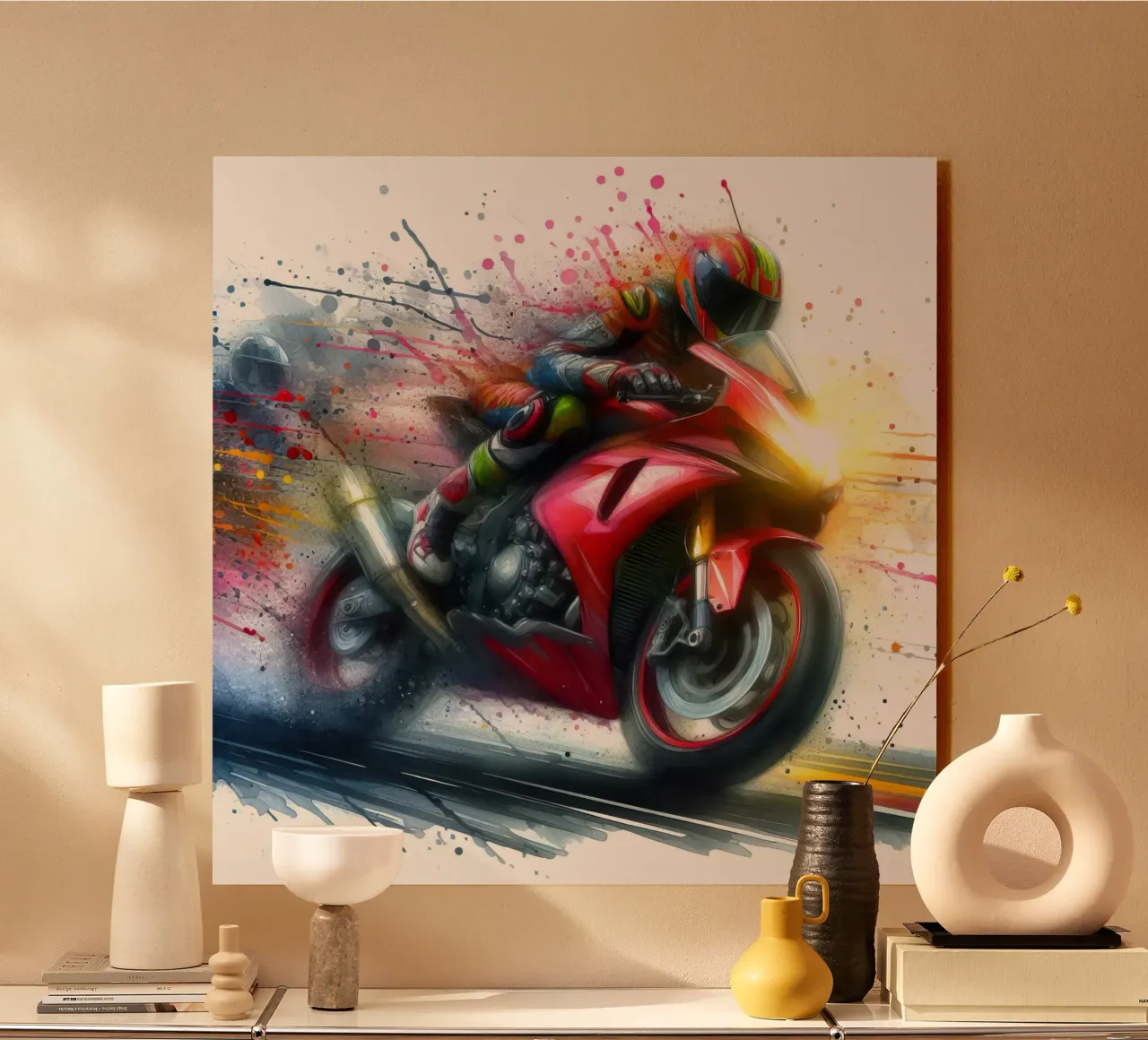moto gp a tutta velocità plexiglass da ARTVI-SHOP