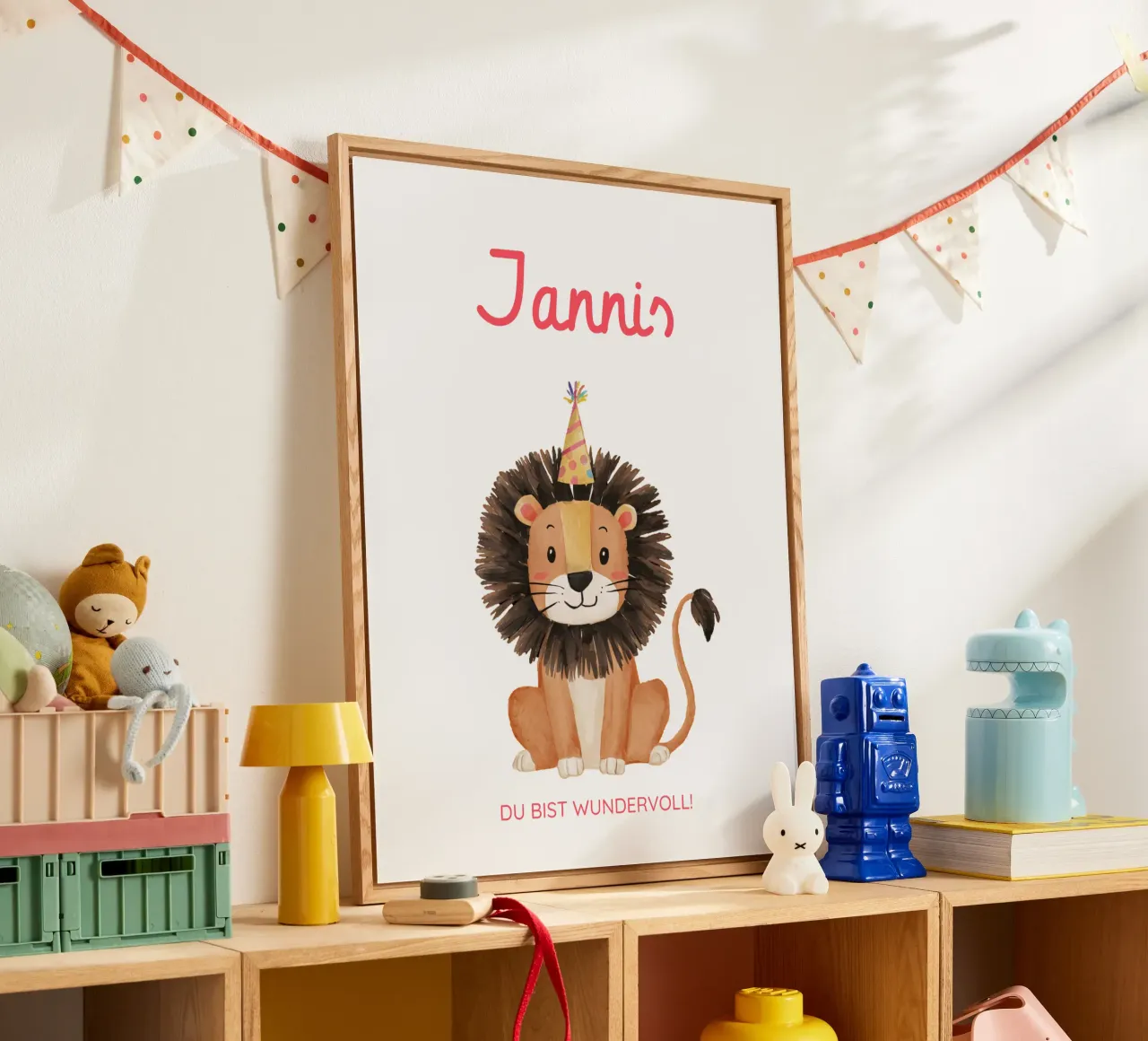 Partylöwe - Kinder plexiglass da Ohkimiko