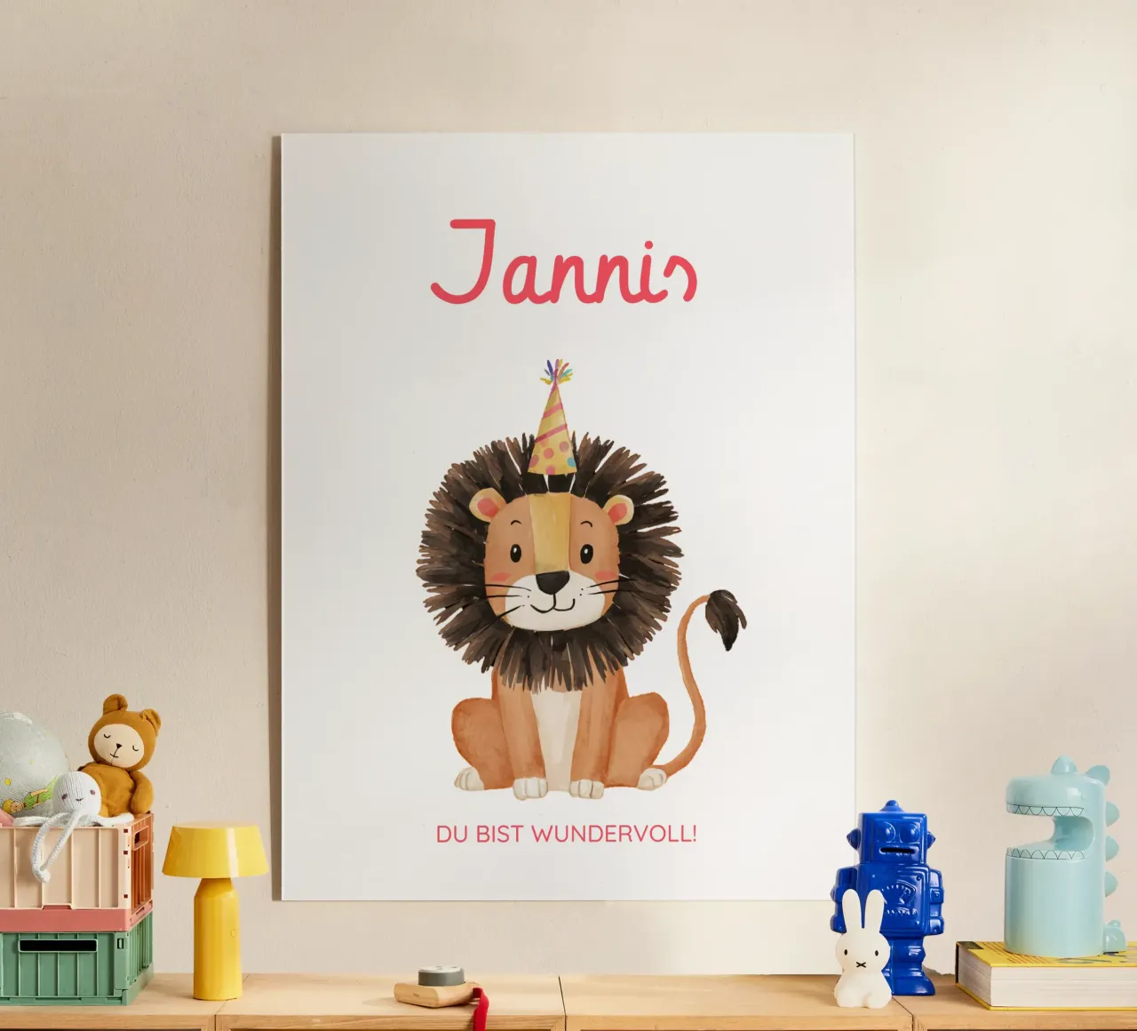 Partylöwe - Kinder plexiglass da Ohkimiko