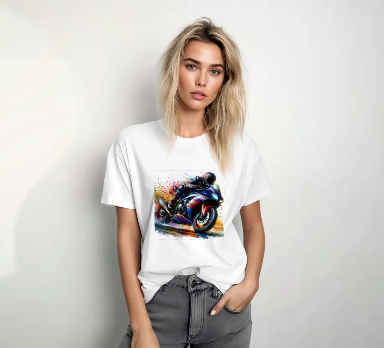 moto gp a tutta velocità t-shirt da ARTVI-SHOP