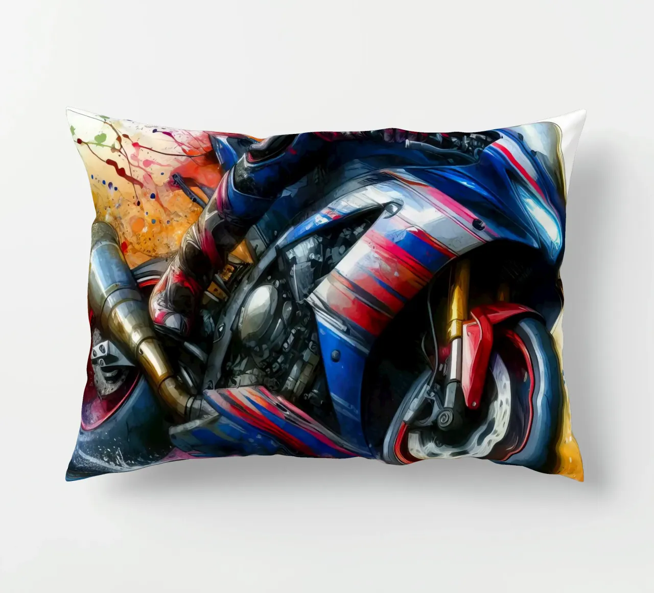 moto gp a tutta velocità cuscino da ARTVI-SHOP