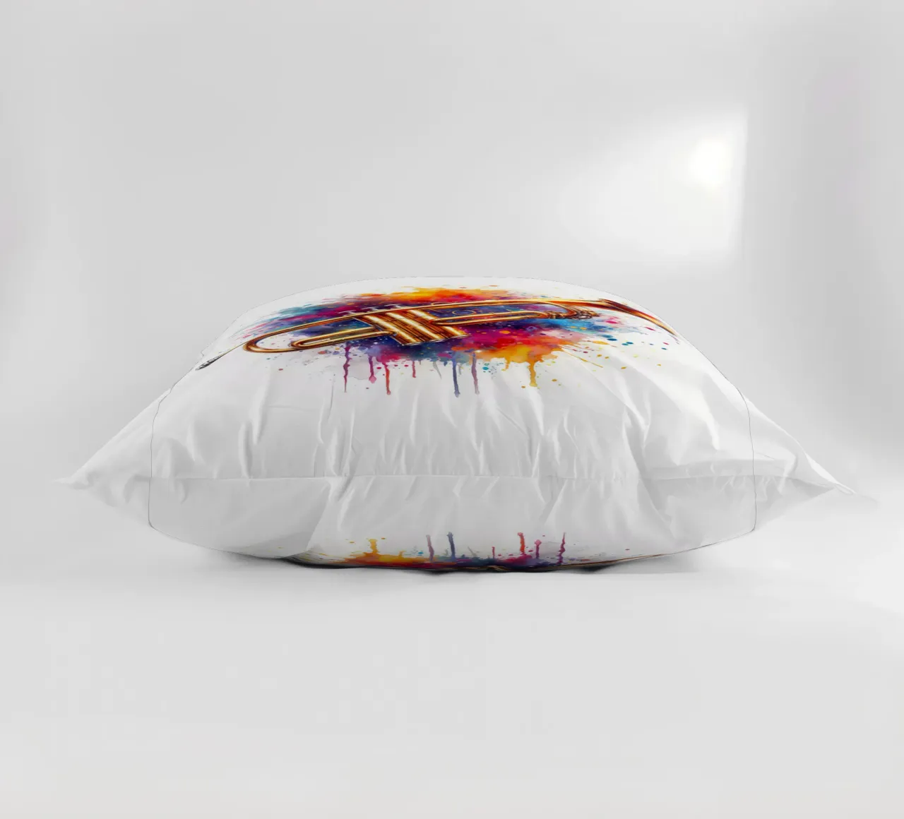 Tromba in acquerello cuscino da ARTVI-SHOP