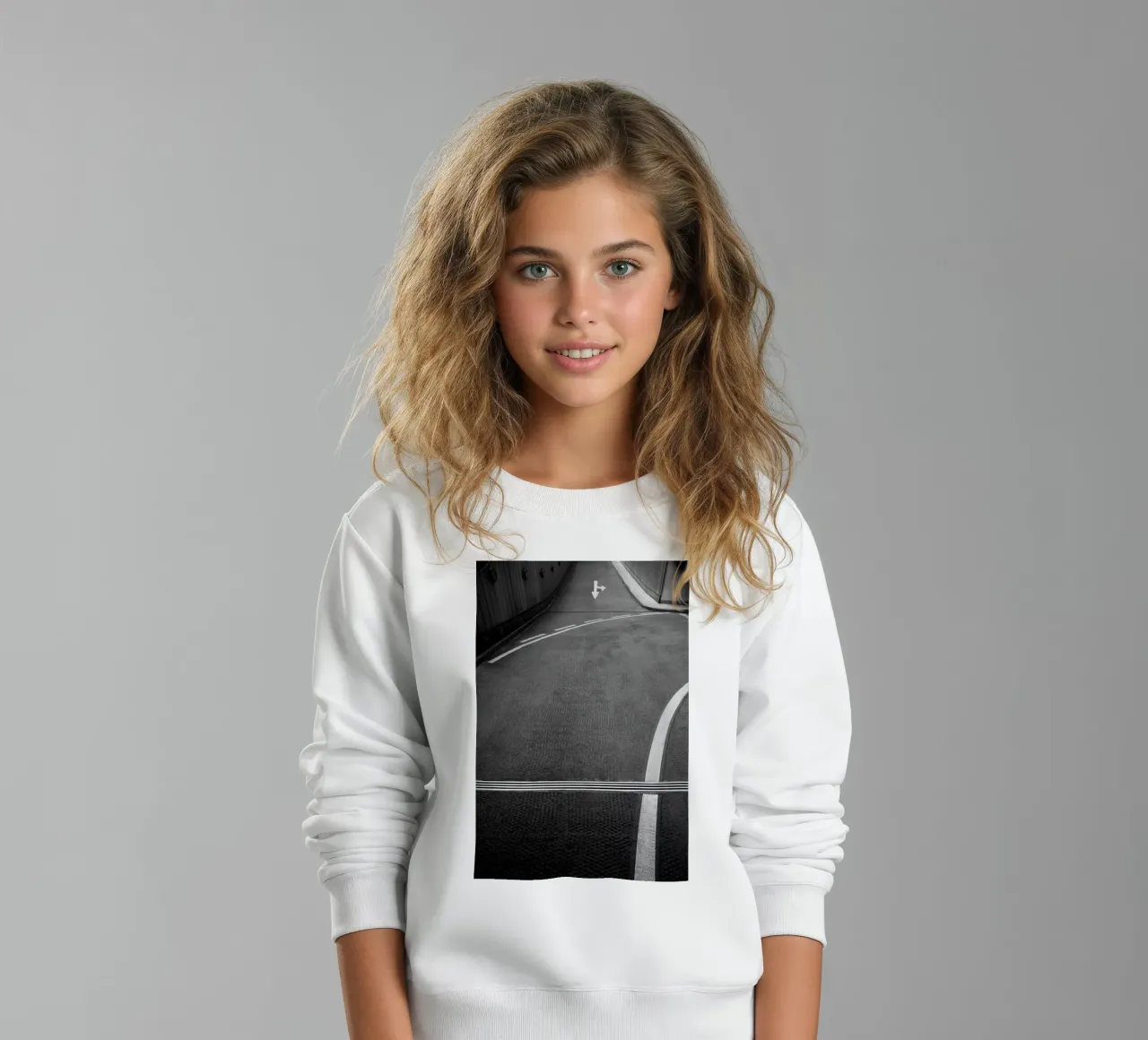 White Arrow felpa bambino da Amy & Kurt