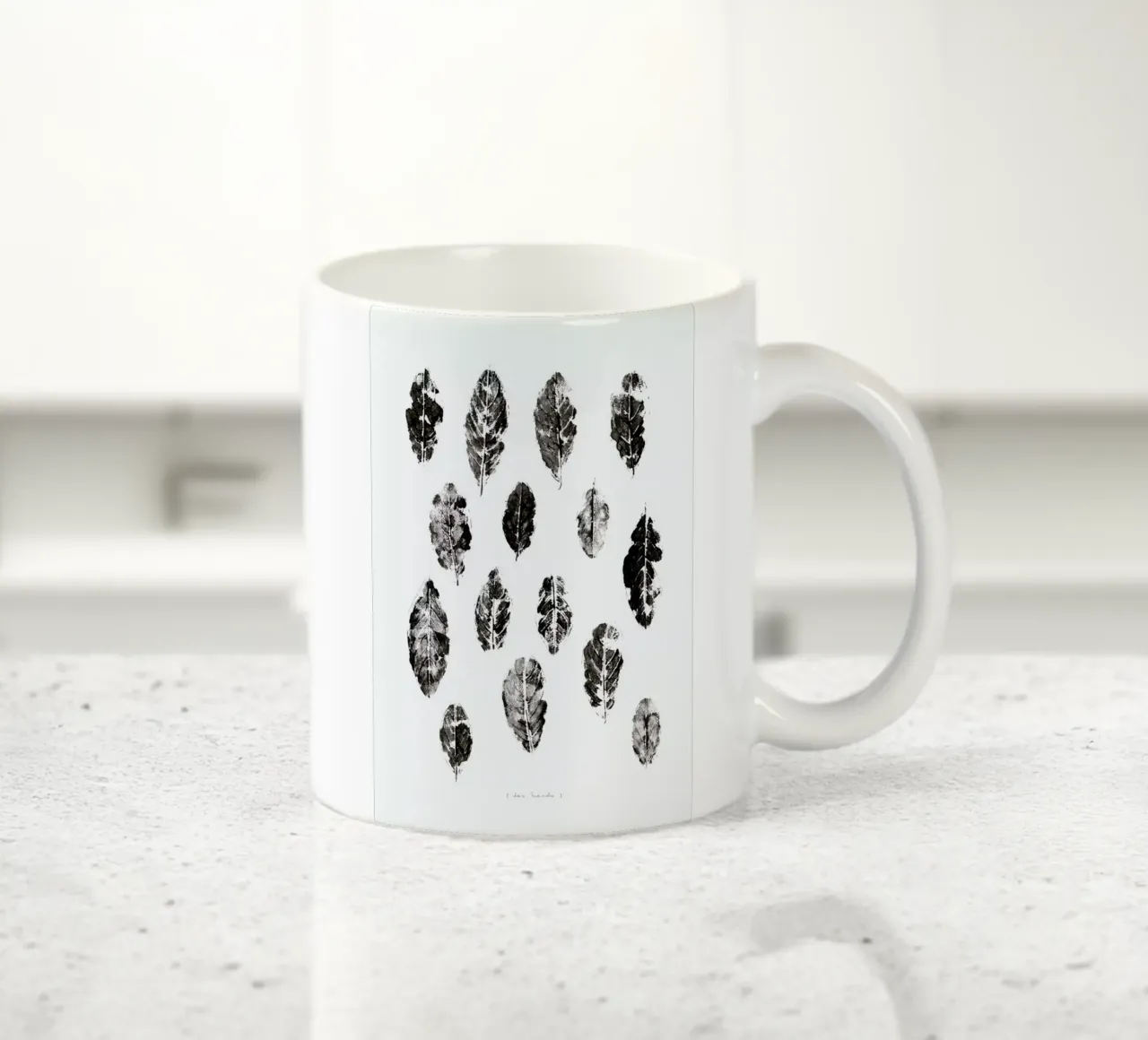 Das Laub tazza in ceramica da Marina Guiu