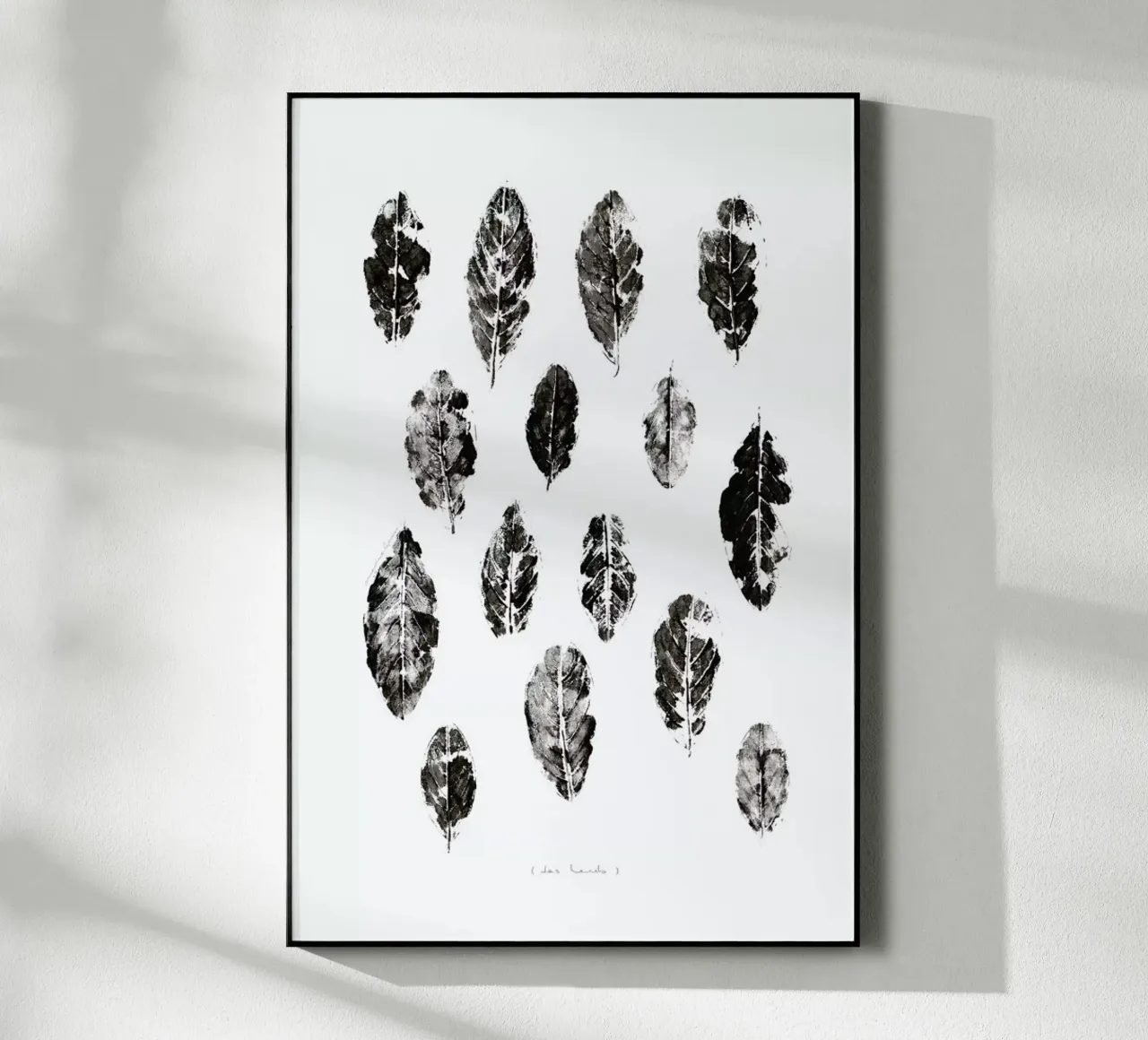 Das Laub plexiglass da Marina Guiu