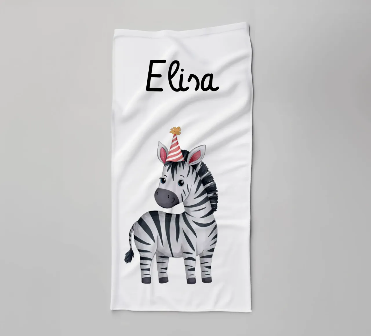 Festa zebra - motivo per bambini asciugamano da bagno da Ohkimiko