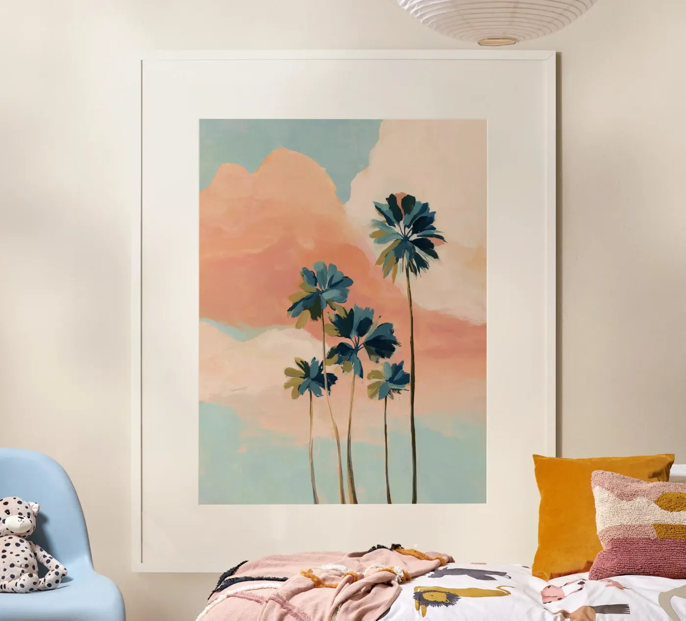 Sunset Palms poster by Calypso
