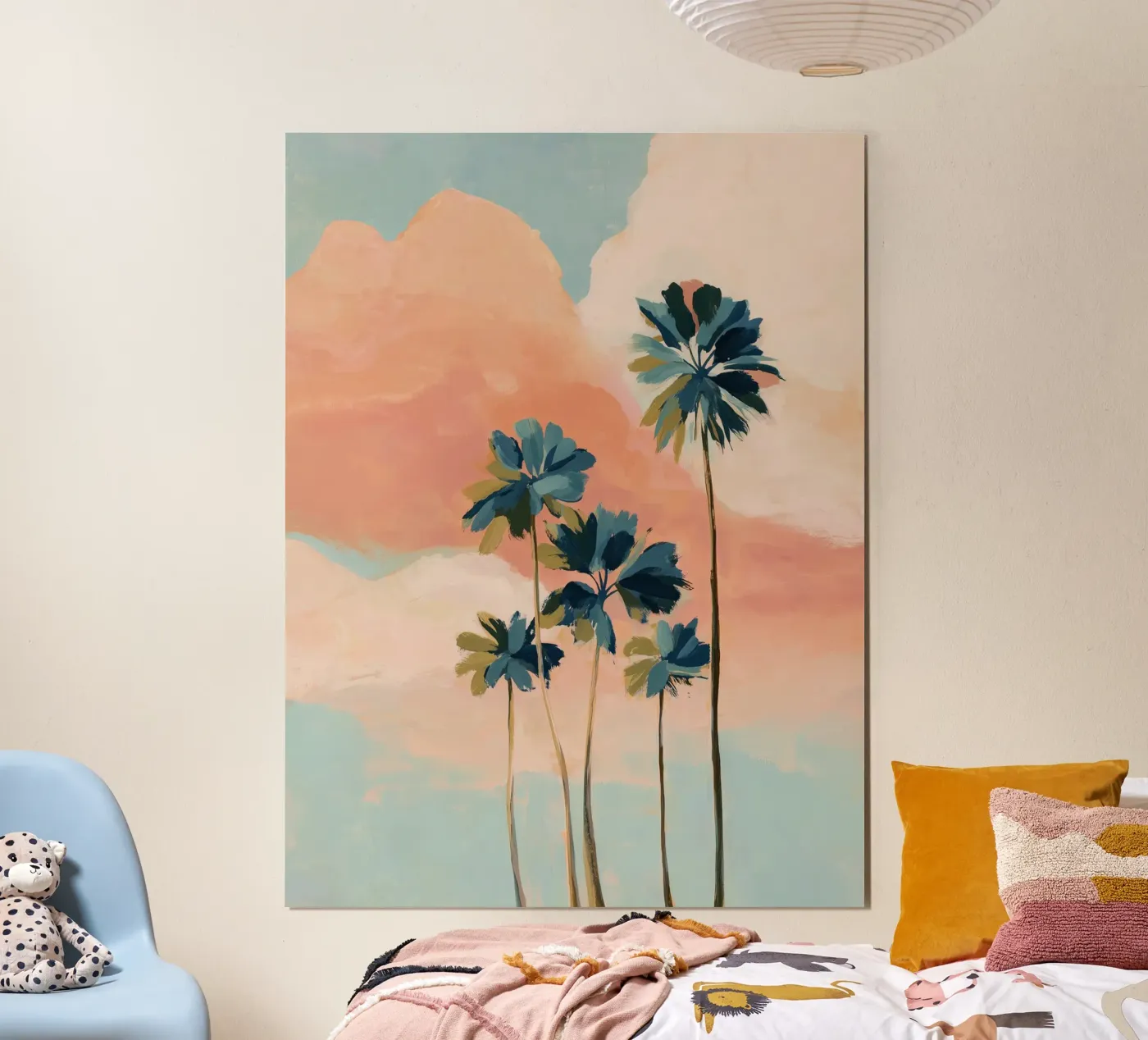 Sunset Palms poster by Calypso