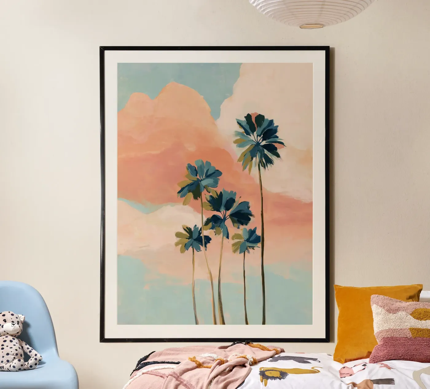 Sunset Palms poster by Calypso