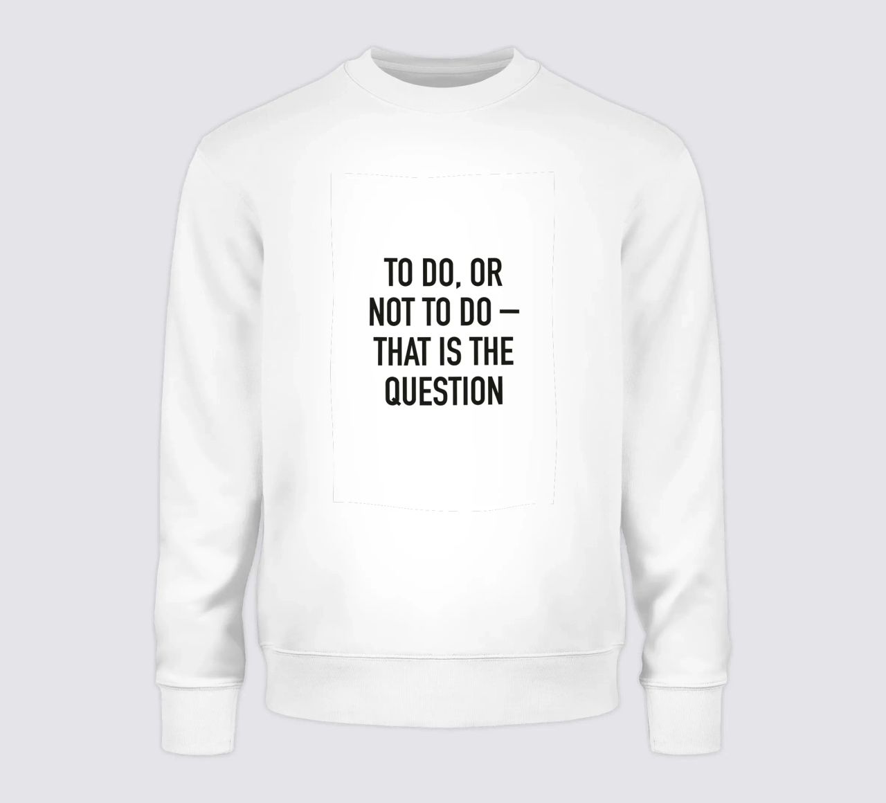 To do or not to do felpa da Amy & Kurt