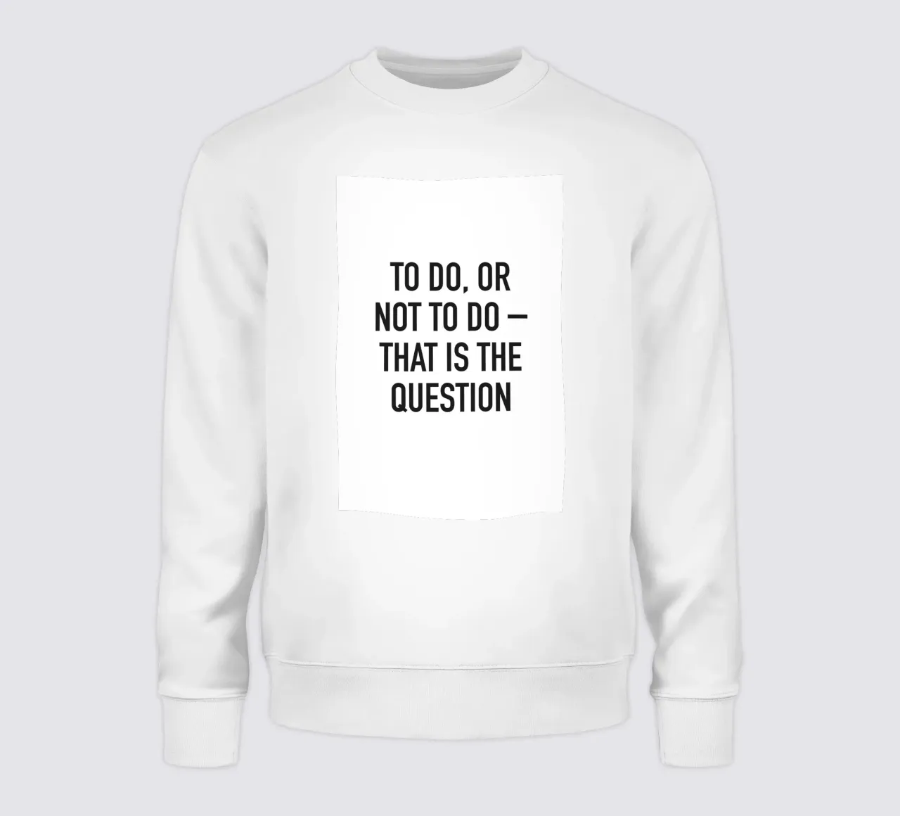 To do or not to do felpa da Amy & Kurt