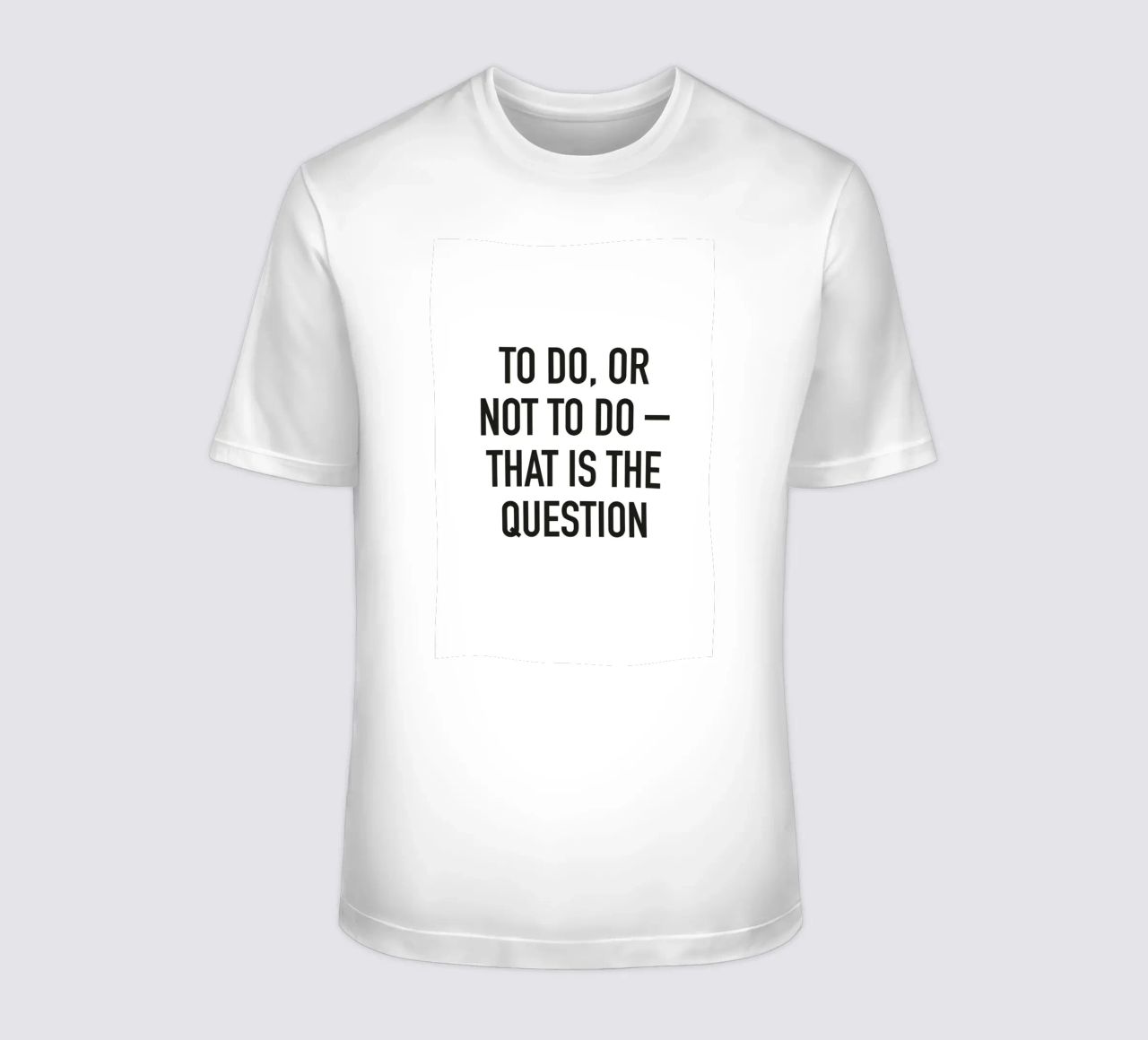 To do or not to do t-shirt da Amy & Kurt