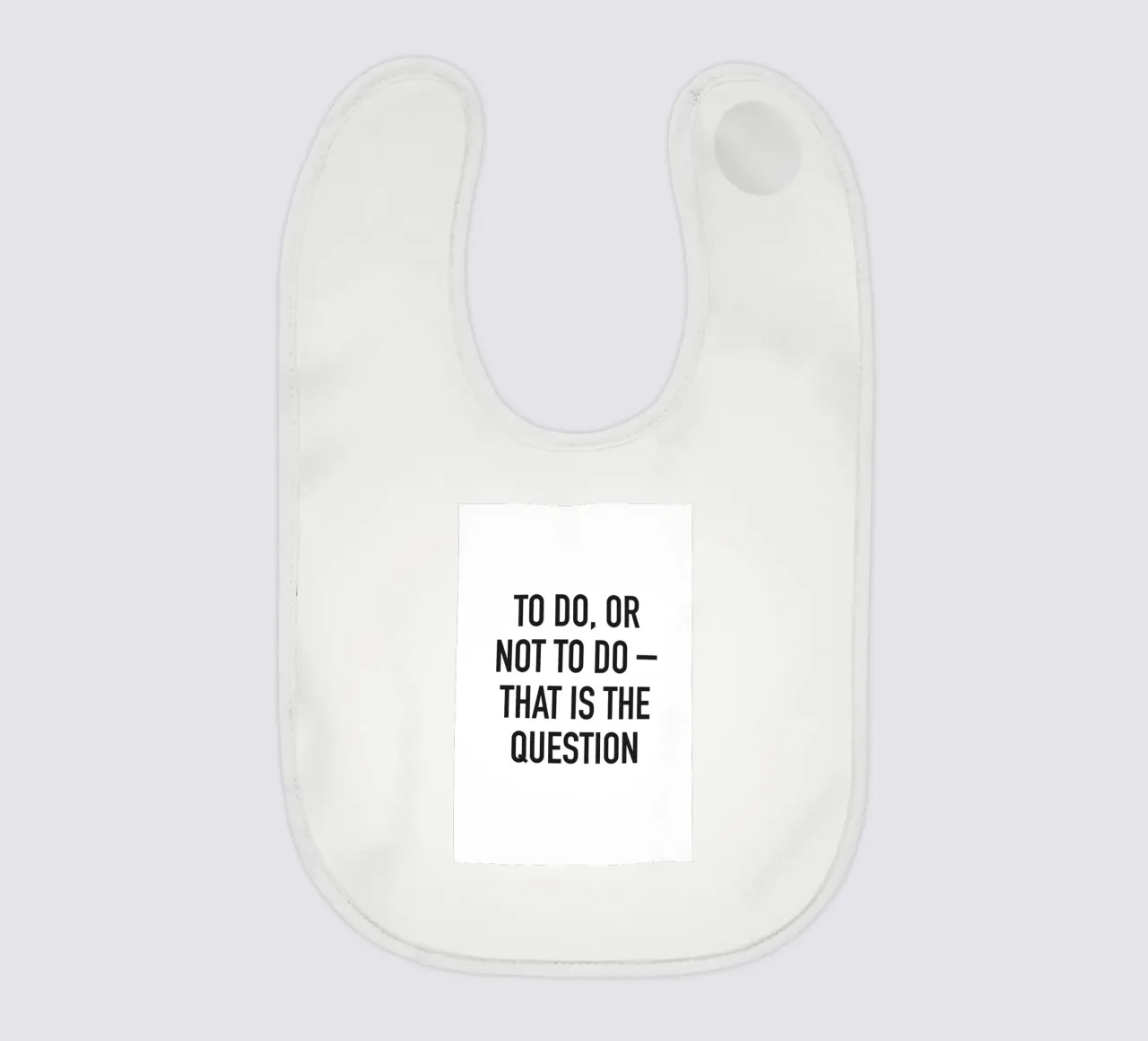 To do or not to do bavaglino da Amy & Kurt